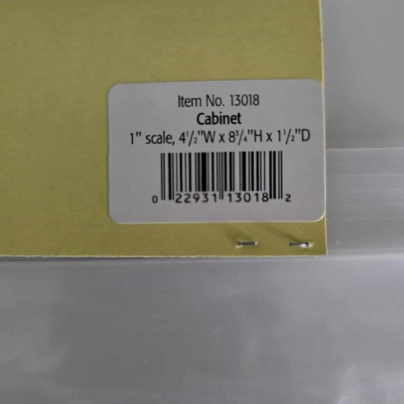 NWT Houseworks Shenandoah Designs Sideboard Doll House Miniature Kit - Picture 3 of 4